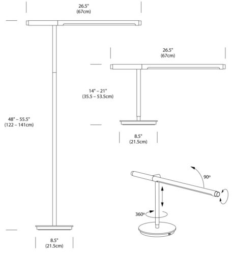 Pablo Brazo Tischleuchte 