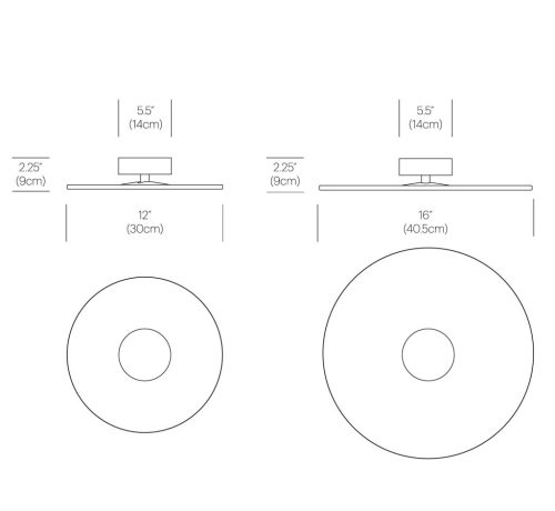 Pablo Circa Deckenleuchte 16 