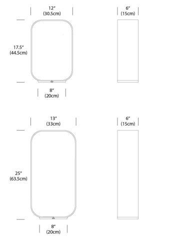 Pablo Contour Tischleuchte Groß 