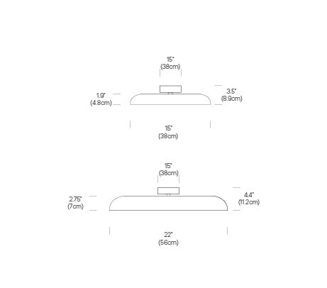 Pablo Nivel Deckenleuchte 22 
