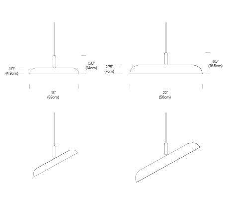 Pablo Nivel Pendelleuchte 15 