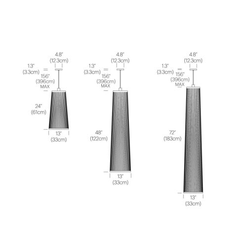 Pablo Solis Pendelleuchte 24 