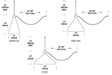 Pablo Swell Lichtkette Einzel Schmal 