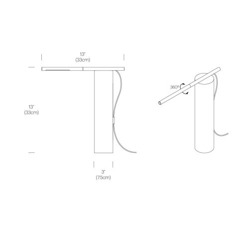 Pablo T.O Tischleuchte 