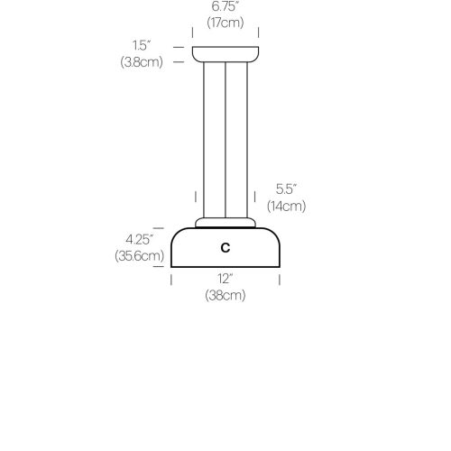 Pablo Totem Downlight C 