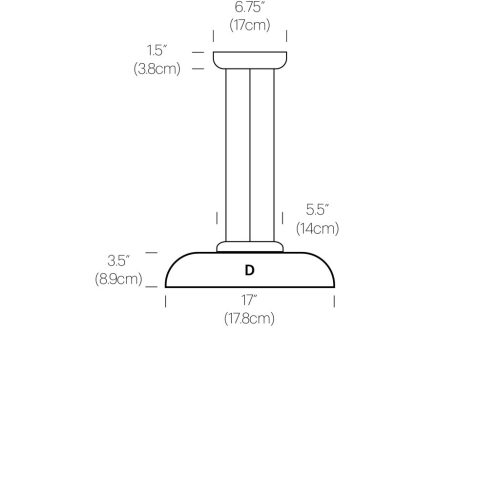 Pablo Totem Downlight D 