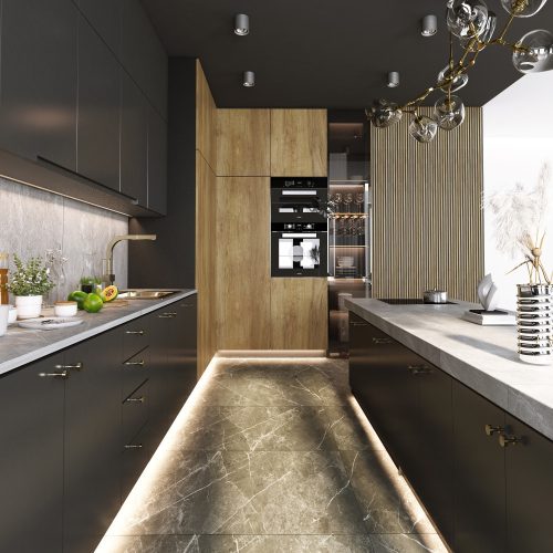 ASTI Oak Gold Wandpaneel