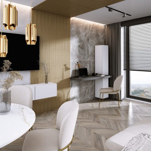 OLMO Oak Gold Wandpaneel