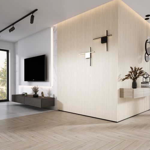ONDA Oak White Wandpaneel