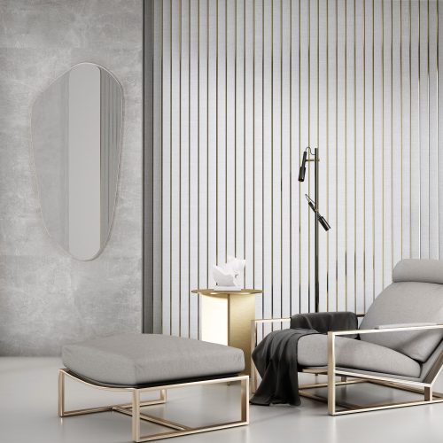 AMBER Grau Wandpaneel