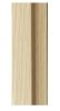 MARTEL Oak Natural linker Endabschluss