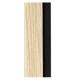 MARTEL Oak Natural/Black linker Endabschluss