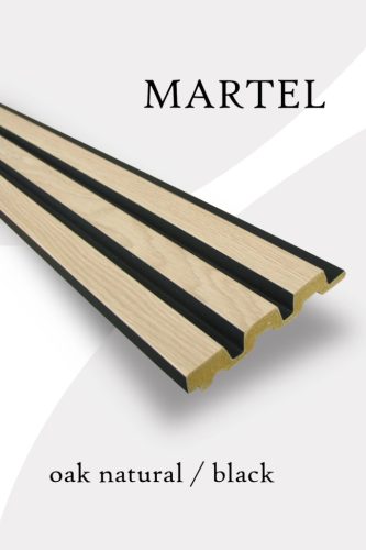 MARTEL Oak Natural/Black Wandpaneel