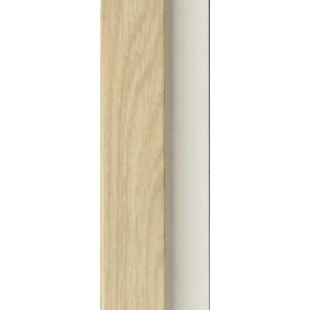 MARTEL Oak Natural/White linker Endabschluss