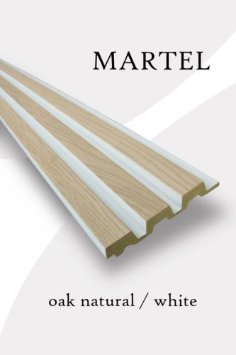 MARTEL Oak Natural/White Wandpaneel