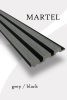 MARTEL Grey/Black Wandpaneel