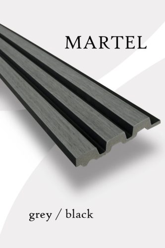 MARTEL Grey/Black Wandpaneel