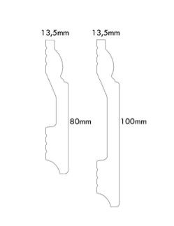 Lamelio Stella L Sockelleiste