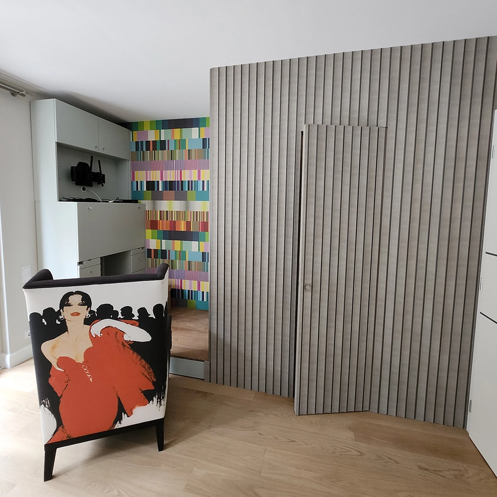 Zuhause einer Innenarchitektin 